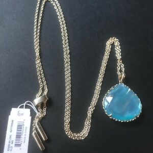 Kendra Scott Aqua Illusion Pendant Necklace